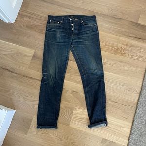 Men’s size 33 APC Selvedge raw denim